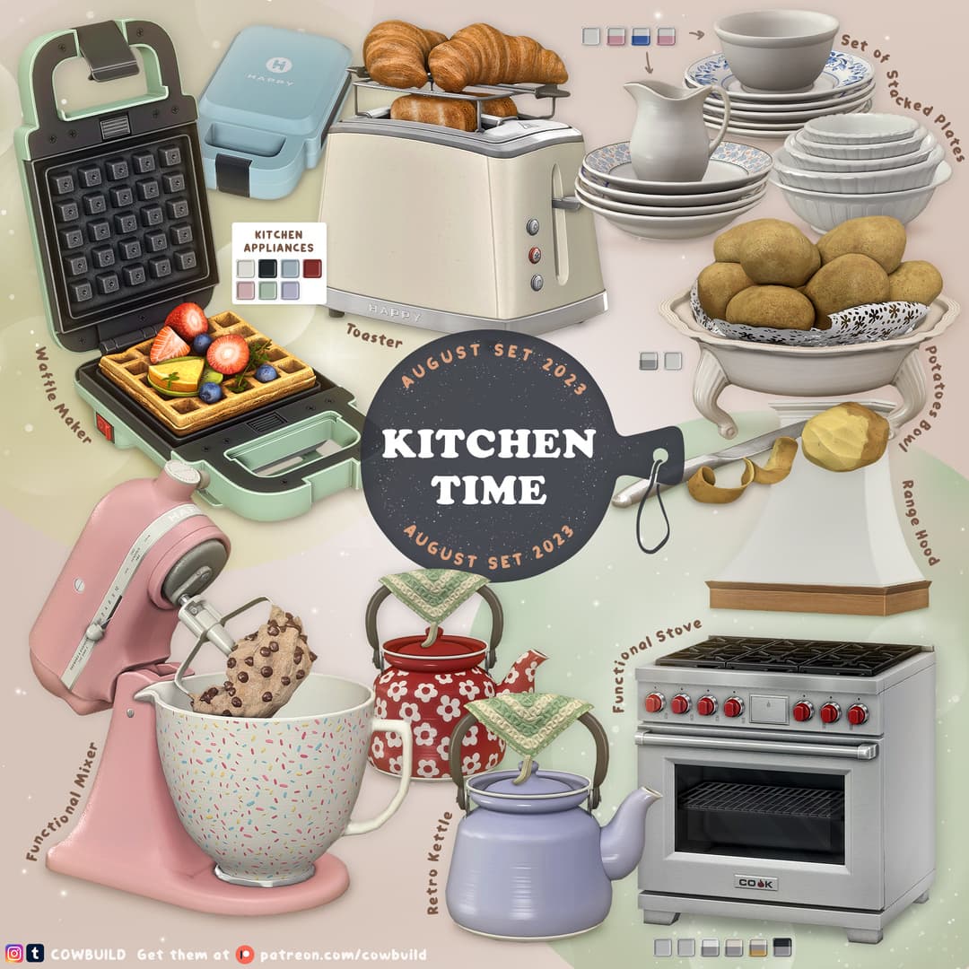 Скриншот мода Набор для кухни Kitchen Time